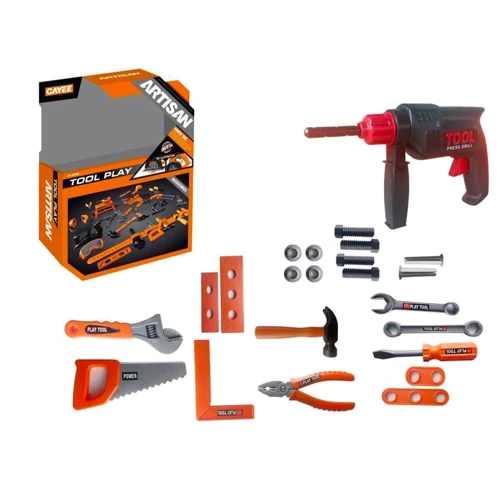 Игрушечные инструменты Tool Set - Дрель с набором инструментов, 23 шт (KY1068-111F)