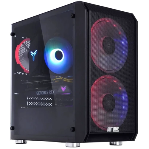 Персональный компьютер (ПК) ARTLINE Gaming X37 Windows 11 Home (X37v50Win): Процессор Intel (6p+0e)-Core i5-12400F 2.5-4.4GHz