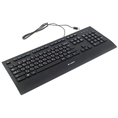 Клавиатура Logitech K280e (920-005215): Подключение проводное