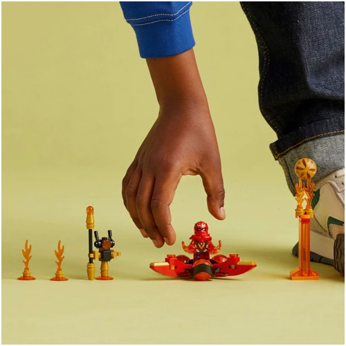 Конструктор LEGO Ninjago Суперсила дракона Кая сальто спин-джитсу 72 деталей (71777) фото 4