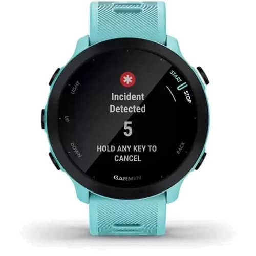Смарт-часы Garmin Forerunner 55 Aqua (010-02562-12): Особенности Влагозащищенные