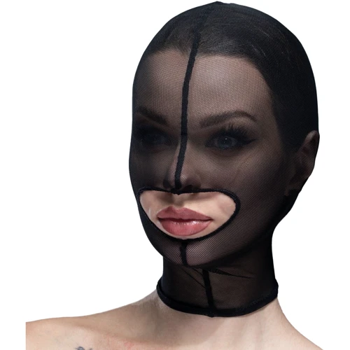 Маска сетка с открытым ртом Feral Feelings - Hood Mask Black: Производитель Feral Feelings