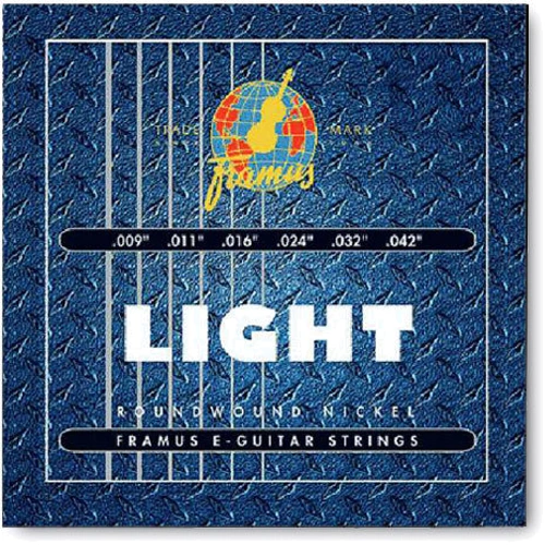 Струна для гитар Струны FRAMUS 45200 BLUE LABEL LIGHT (09-42): Тип Комплект струн