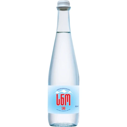 Упаковка мінеральної природної негазованої води SNO 12х0.5 л (4860102580222_12): Вид Вода