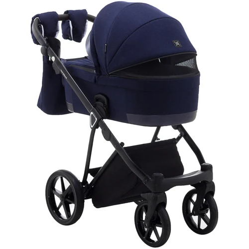 Коляска 2 в 1 Adamex Gallo Thermo GA-9 deep blue фото 8