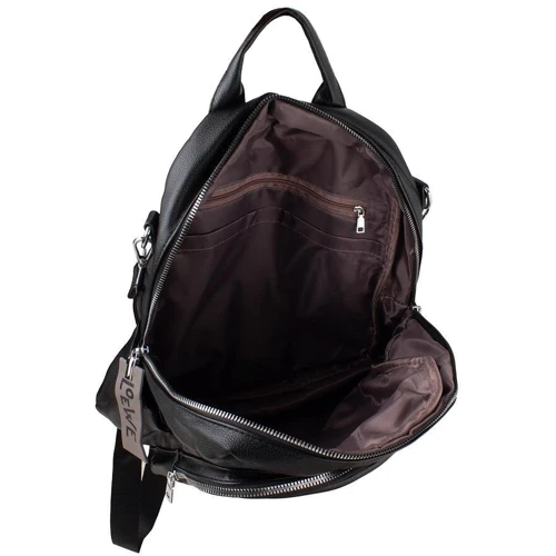 Жіночий рюкзак Valiria Fashion чорний (ODA365110-black): Застібка Молния