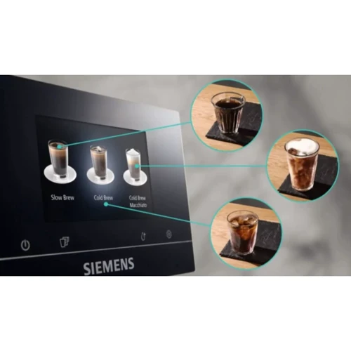 Кофеварка Siemens TP715R01: Емкость контейнера для зерен, г 320
