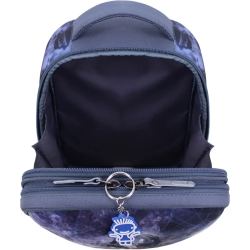 Рюкзак Bagland Turtle 17 л. серый 505 (0013466): Корпус рюкзака Каркасный
