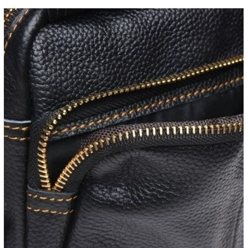 Чоловіча сумка через плече чорна Keizer (K1660-black): Стать Мужской
