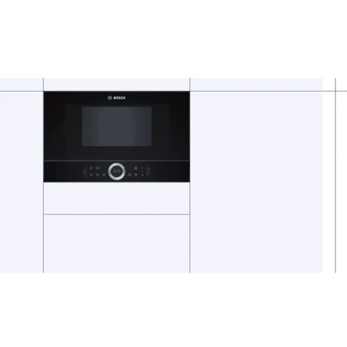 Встраиваемая микроволновая печь Bosch BFR634GB1: Мощность микроволновки 900 Вт