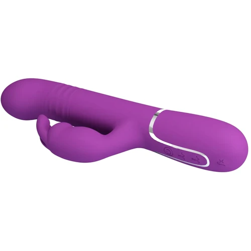 Вибромассажер с поступательным движением LYBAILE Pretty Love Coale Purple (BW-500013-3)