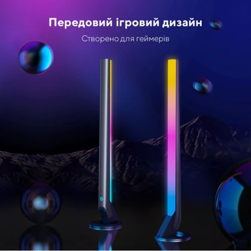 Набор адаптивной подсветки Govee H6047 Smart Gaming Light Bars 24-32' RGBIC черный (H6047381) фото 4