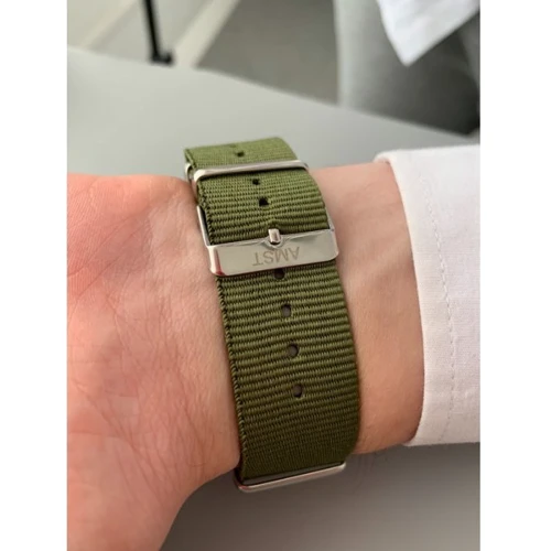 Наручные часы AMST Mountain Green 1277: Функции День недели, Дата, Секундомер, Подсветка, Будильник