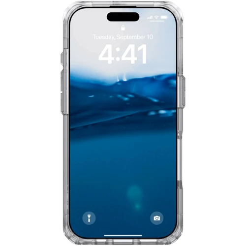 Чехол для iPhone Urban Armor Gear UAG Plyo Ice (114484114343) for iPhone 16 Pro: Материалы поликарбонат и полиуретан