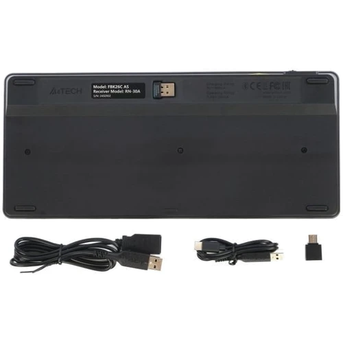 Клавиатура A4Tech FBK26C AS Wireless/Bluetooth Black (4711421000208) UA