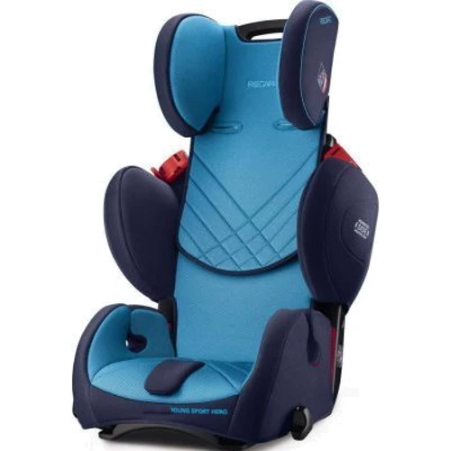 Автокрісло RECARO Young Sport Hero Performance Black: Внутрішні ремені 5-ти точкові, з м'якими накладками