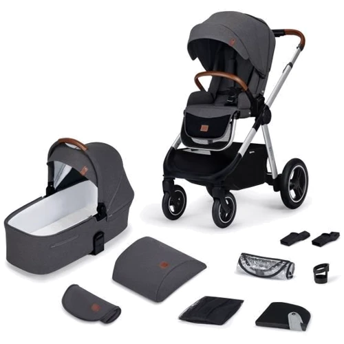 Универсальная коляска 2 в 1 Kinderkraft Everyday Dark Gray (KSEVER00DGR2000): Тип коляски Универсальная коляска (2-в-1)