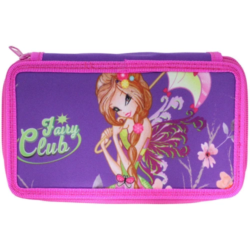 Пенал CLASS 99605 2 отд., с наполнением Fairy Club