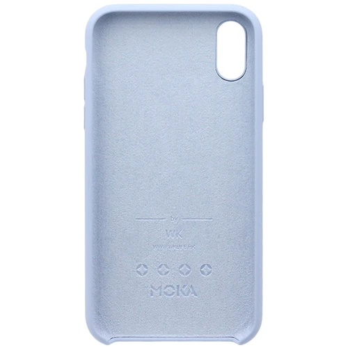 Чехол для iPhone WK Moka Case Blue (WPC-106) for iPhone Xs Max: Цвет голубой