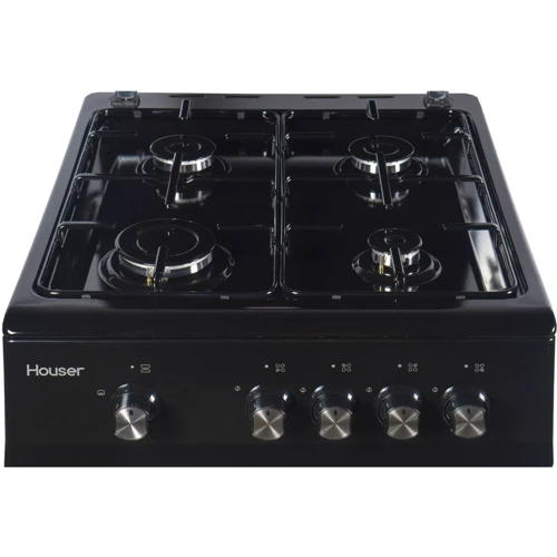 Газовая плита Houser FSG 5201 B: Электроподжиг конфорок нет