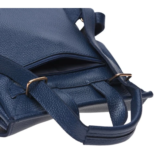 Жіночий рюкзак Ricco Grande синій (1L915-blue): Тип ручки Плечовий ремінь, Коротка ручка