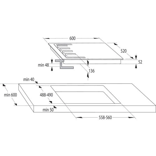 Варочная поверхность газовая Gorenje GT642AXW фото 9