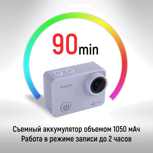 Экшн камера AIRON ProCam 7 (4822356754472): Тип Экшн-камерa