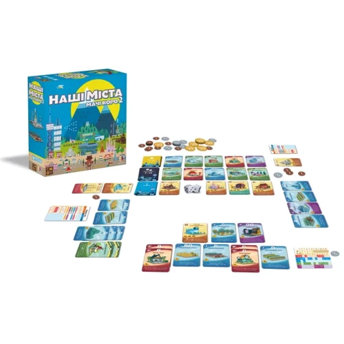 Настольная игра Rozum Наши города: Мачи Коро 2 (Machi Koro 2) фото 5