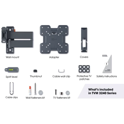 Кронштейн для ТБ Vogels TVM 3243 Black