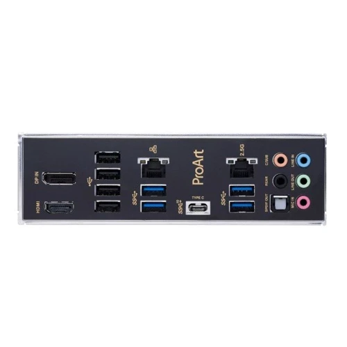 ASUS PROART B660-CREATOR D4: Роз'єми на задній панелі USB 3.2 Gen 1, USB 3.2 Gen 1, USB Type-C, HDMI, DisplayPort