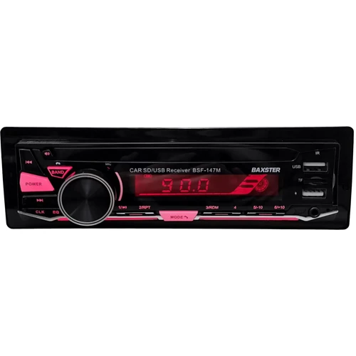 BAXSTER BSF-147 Multicolor: Формфактор 1 DIN