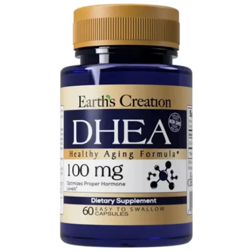 Earth‘s Creation DHEA Дегидроэпиандростерон 100 мг 60 капсул