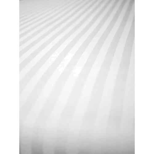 Простирадло LightHouse Sateen Stripe White на гумці страйп-сатин 160х200+25см (603890): Склад 100% хлопок