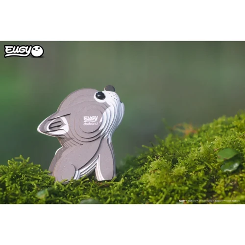 Сборная 3D модель Eugy Зоопарк: Волк (XEG-040)