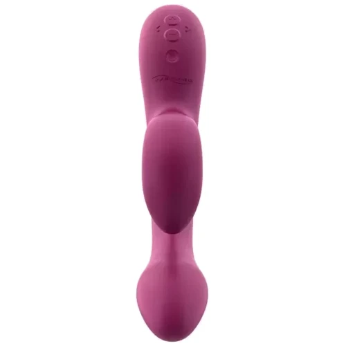 We-Vibe Nova 2 - Універсальний вібратор-кролик зі смарт-керуванням і гнеться вагінальним стимулятором, 21.7х3.9 см, (фіолетовий)
