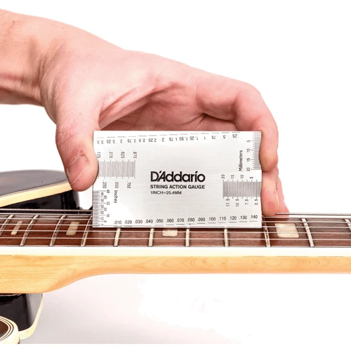 Линейка для измерения высоты струн на грифе D'addario PW-SHG-01: Производитель D'addario