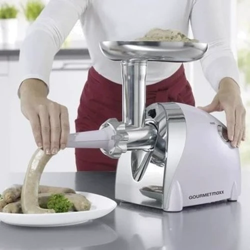 Мясорубка Gourmetmaxx 08612: Дополнительные возможности функция Реверс, защита от перегрева