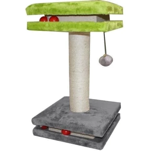 Когтеточка для котов Croci Interactive Floors 35х35 см столб 50 см (C6021363)