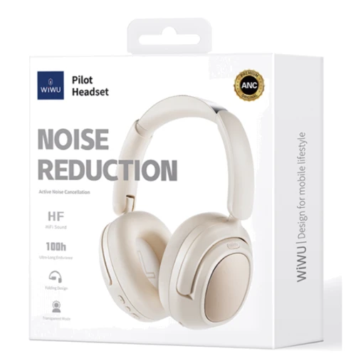 Наушники WIWU TD-03 Wireless Pilot Headset White фото 6