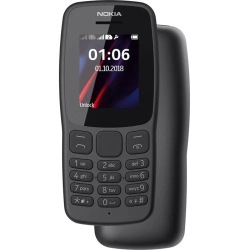 Мобільний телефон Nokia 106 Dual NEW Grey (UA UCRF)