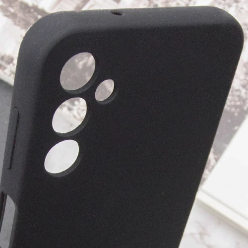 Чехол для телефонов Lakshmi Case Silicone Cover Full Camera Black for Samsung A256 Galaxy A25 5G: Пленка в комплекте нет
