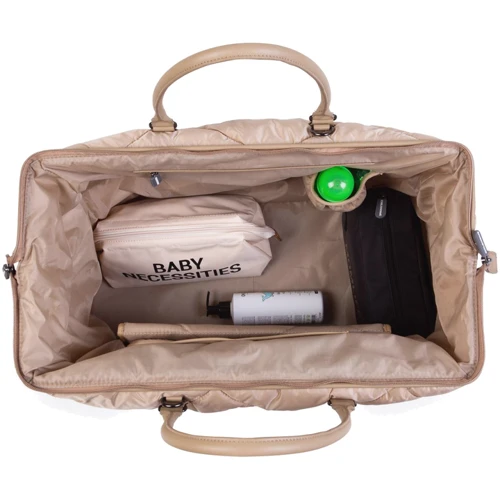 Сумка Childhome Mommy Bag Puffered Beige (CWMBBPBE) фото 9