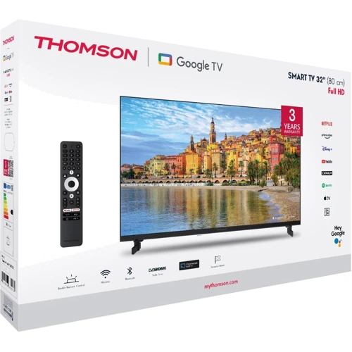 Телевізор Thomson 32FG2S14: Вихід в інтернет Ethenet / Wi-Fi