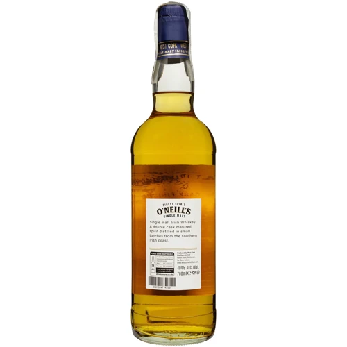 Віскі O'Neills Sherry Cask Finished Single Malt Irish Whiskey 40% 0.7 л (FSH_5391524714333): Об'єм, л 0.7