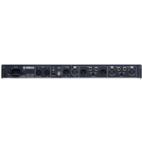 Процессор эффектов YAMAHA SPX2000: Аналоговые выходы Output (L,R) балансные XLR, 1/4 TRS Jack (+4,-10 дБ)