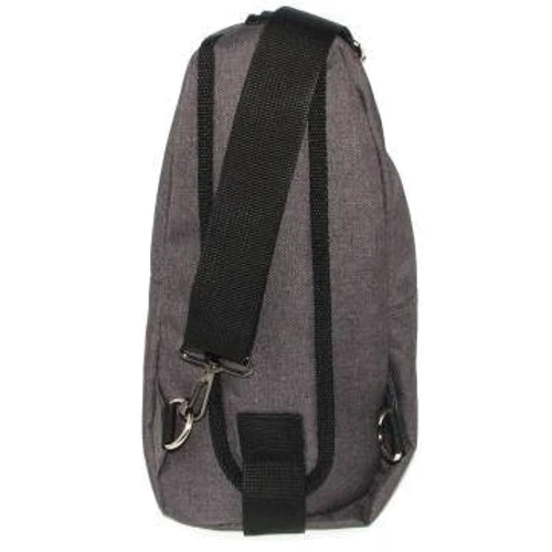 Чоловіча сумка-слінг DNK Leather сіра (DNK-JOKER№2-BAG-10): Тип Сумки