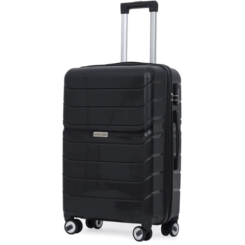 Валіза Semi Line 26" (M) Black (T5618-2) (DAS302318)