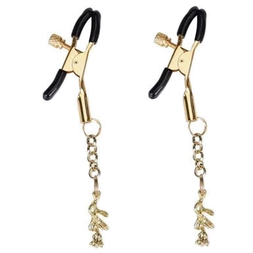 Зажимы для сосков Liebe Seele Rose Pendant Nipple Clamps Gold: Производитель Liebe Seele