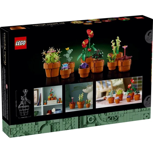 Конструктор LEGO Icons Миниатюрные растения (10329) фото 10
