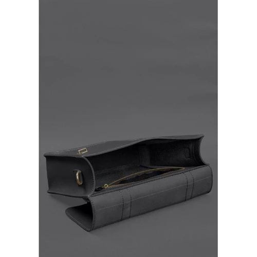Сумка-сэтчел BlankNote Porte черная (BN-BAG-58-g): Пол Унисекс